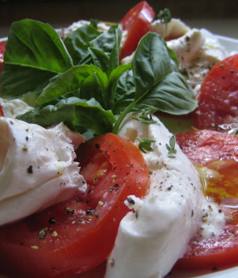 Buffalo Mozzarella & Tomatoes